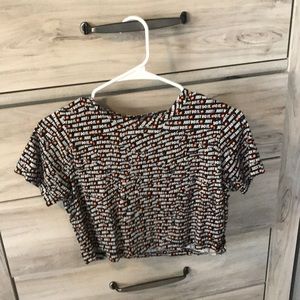 nike crop top